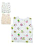 Mee Mee Cotton Sleeveless Jabla Pack Of 3 ? Front 